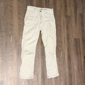 Carhartt Relaxed Fit Work Pants Men’s 32x32 Tan Canvas Workwear